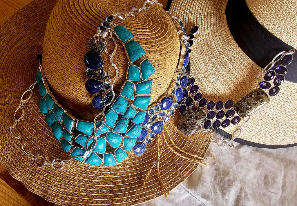 Collar turquesa espectacular