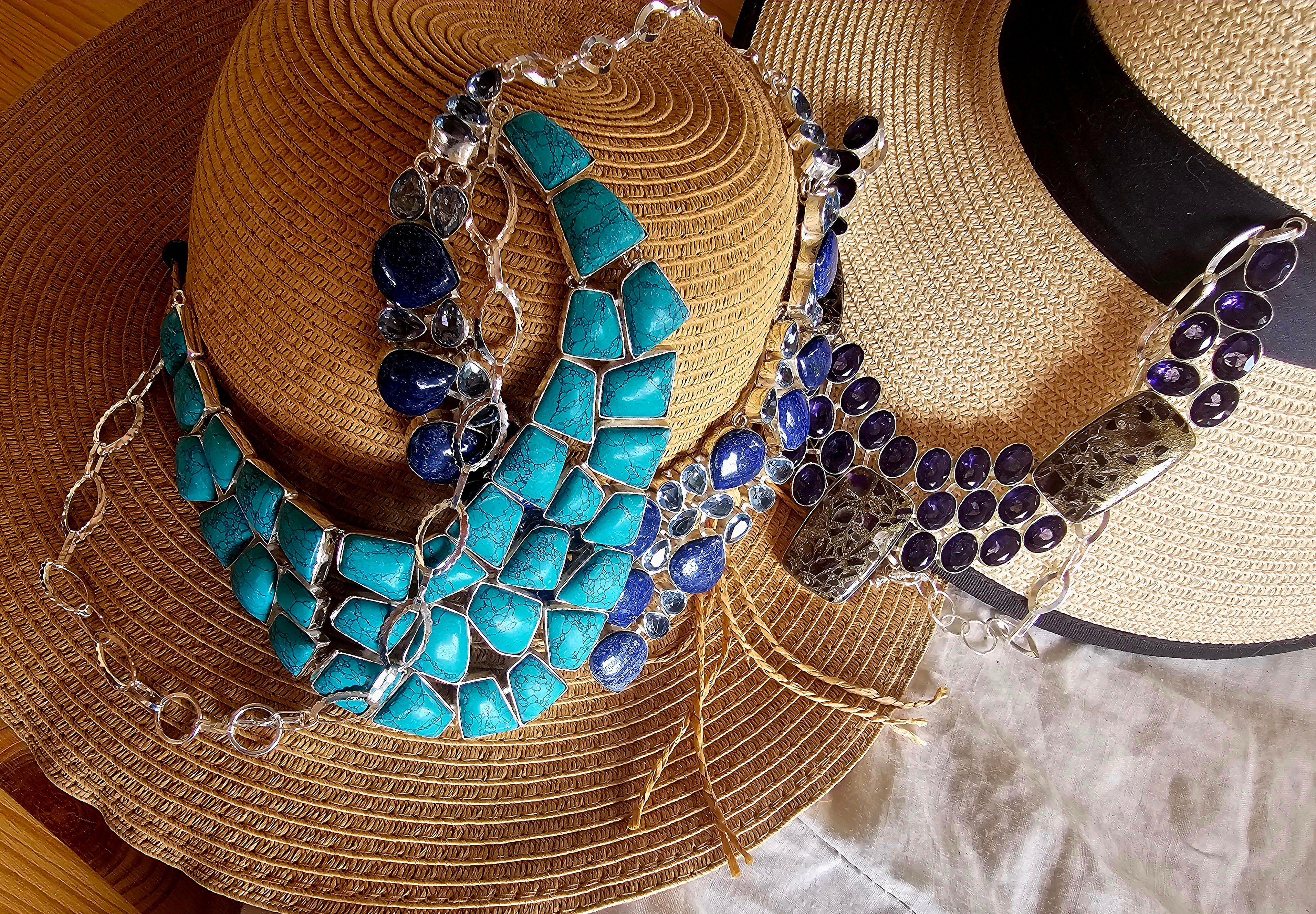 Collar turquesa espectacular