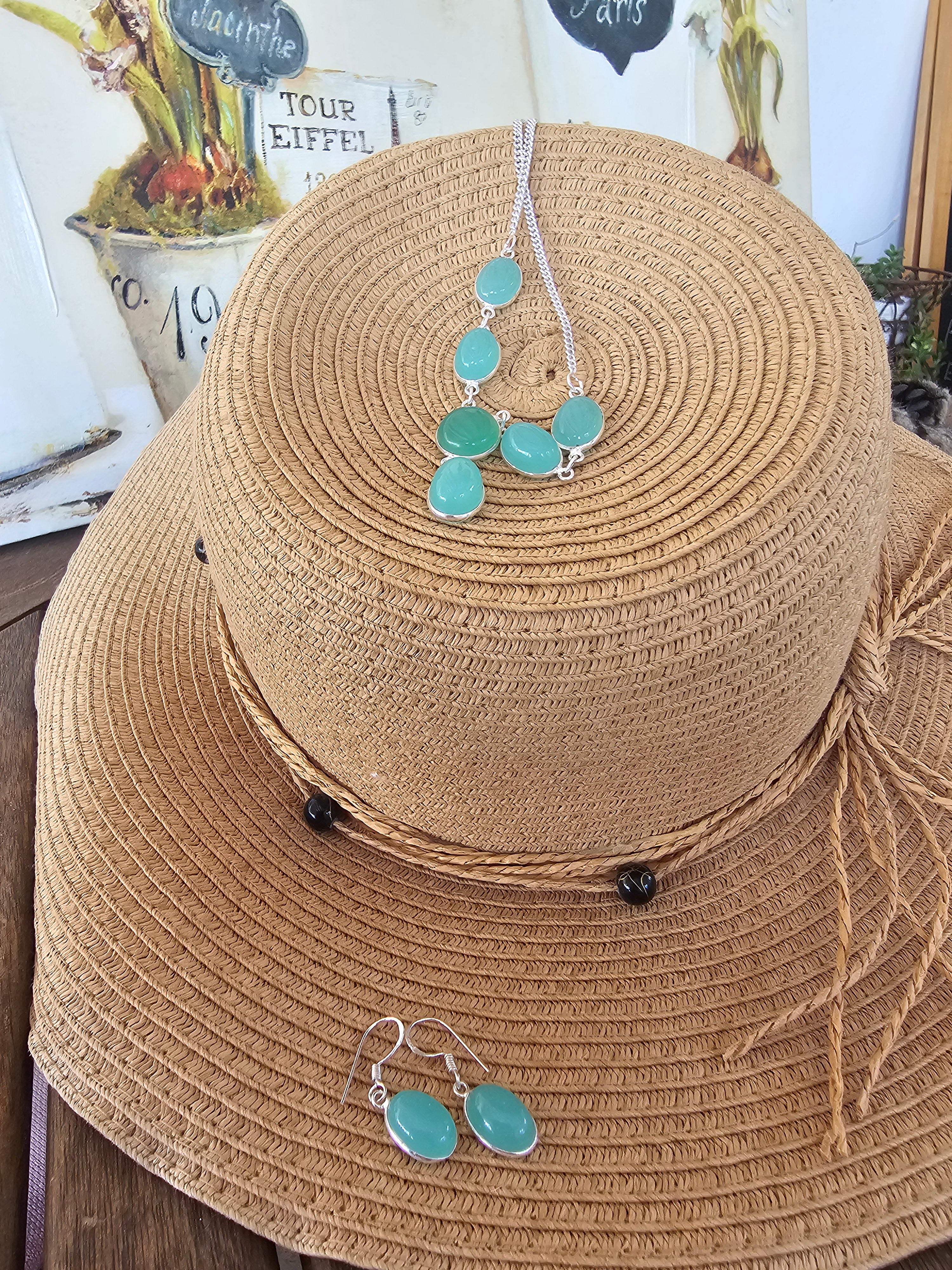 Conjuntos de collar y pendientes