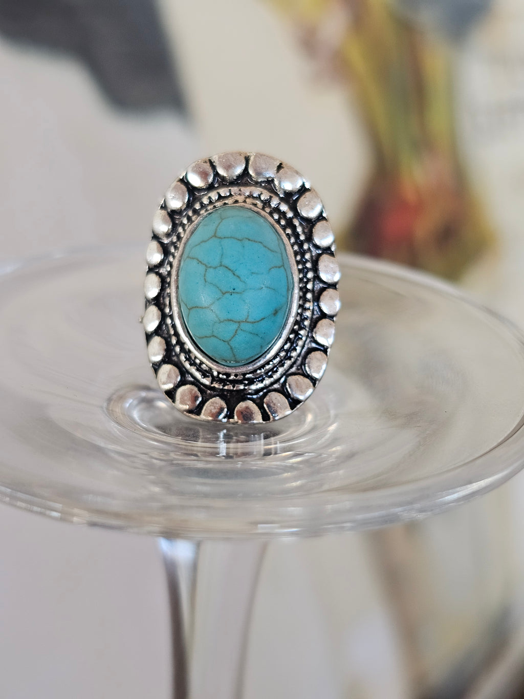 Bonito anillo bohemio