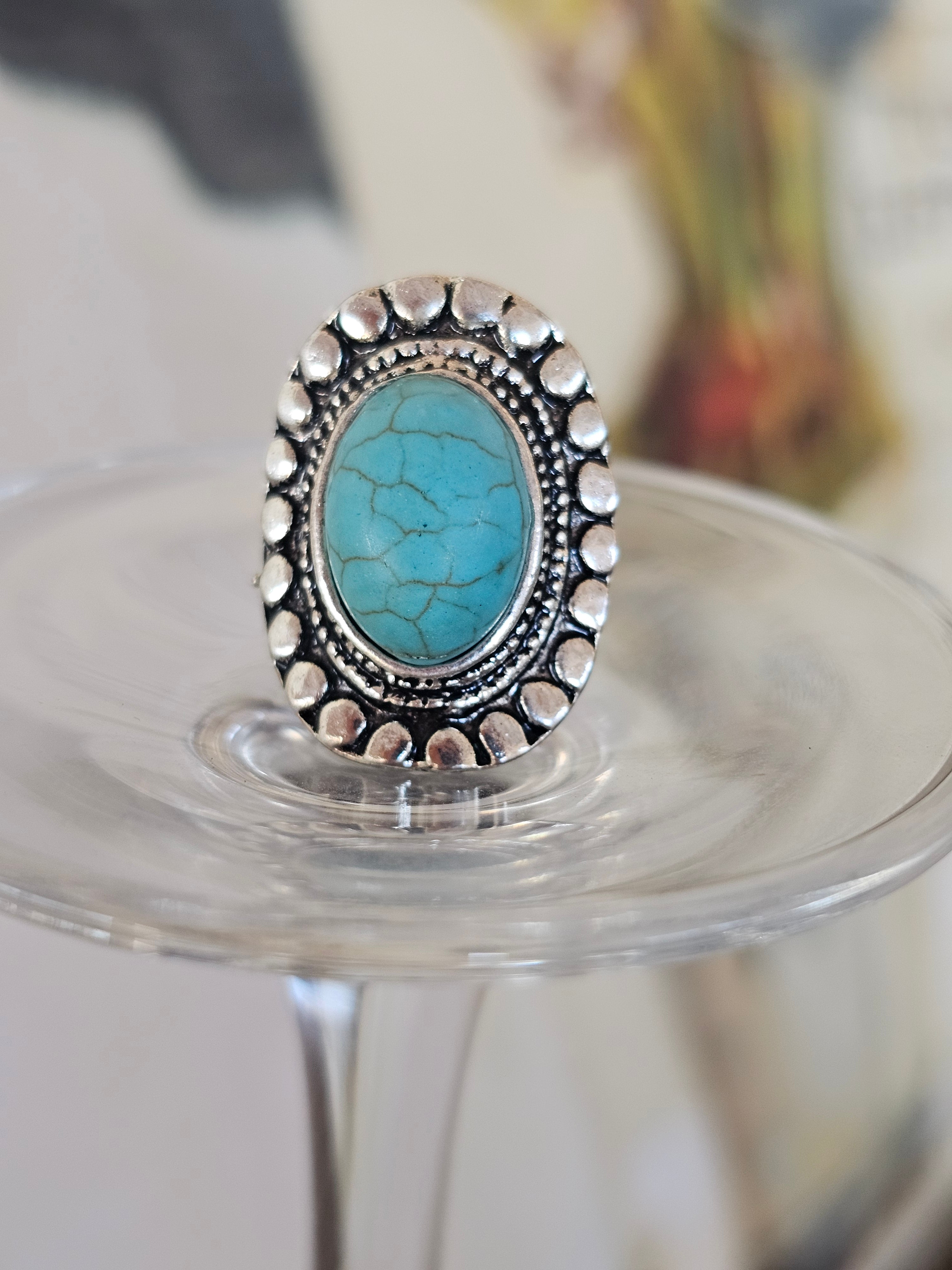 Bonito anillo bohemio