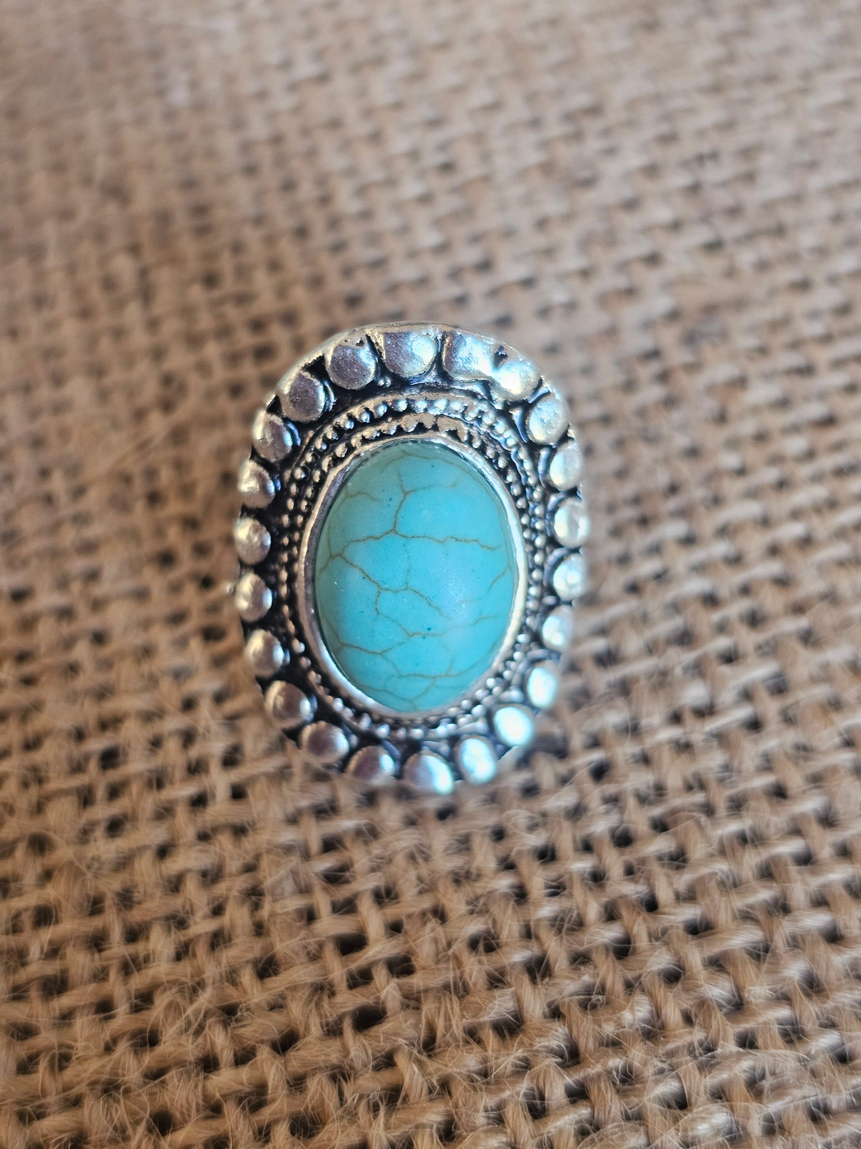 Bonito anillo bohemio
