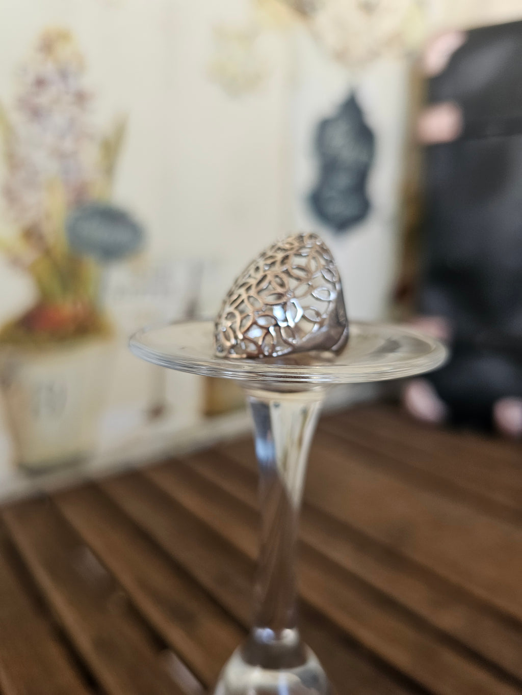 Magnífico anillo de statement