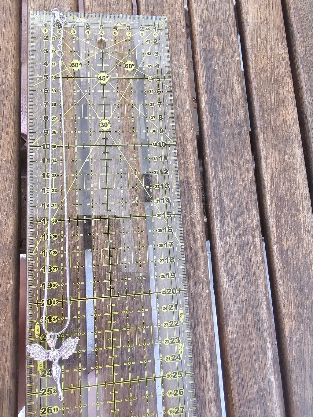 Collar Colgante Hada de los Sueños – Plata y Cristales Multicolor