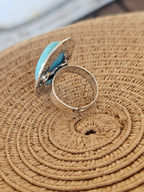 Llamativo anillo estilo bohemio