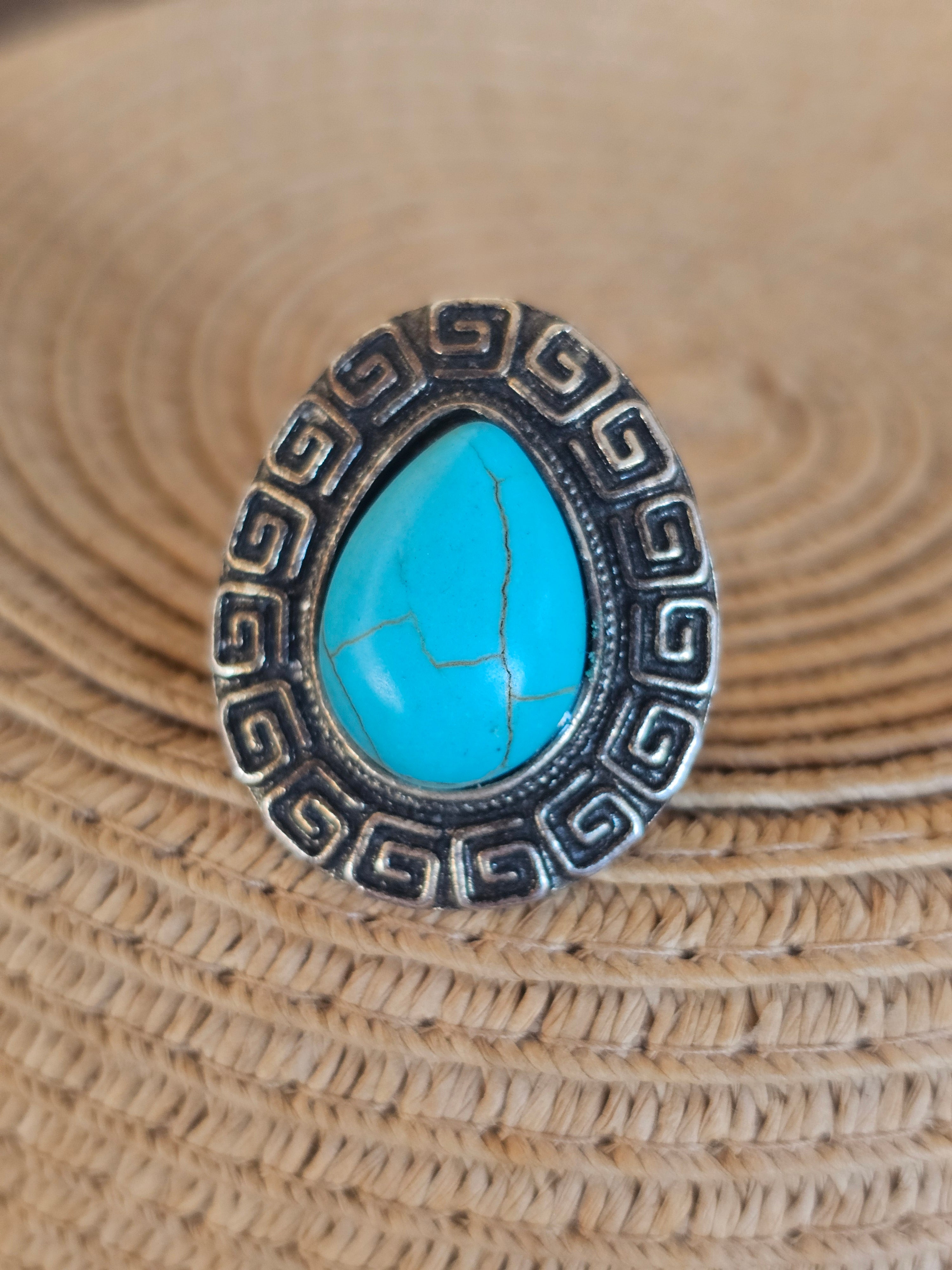 Fantástico anillo estilo bohemio