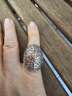 Magnífico anillo de statement