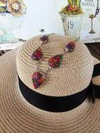 Collar con colores de verdad