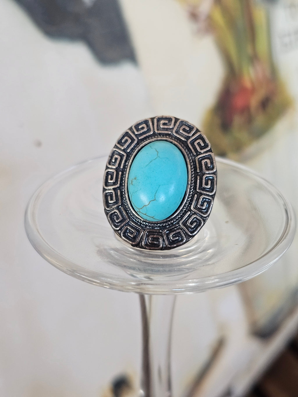 Espectacular anillo bohemio