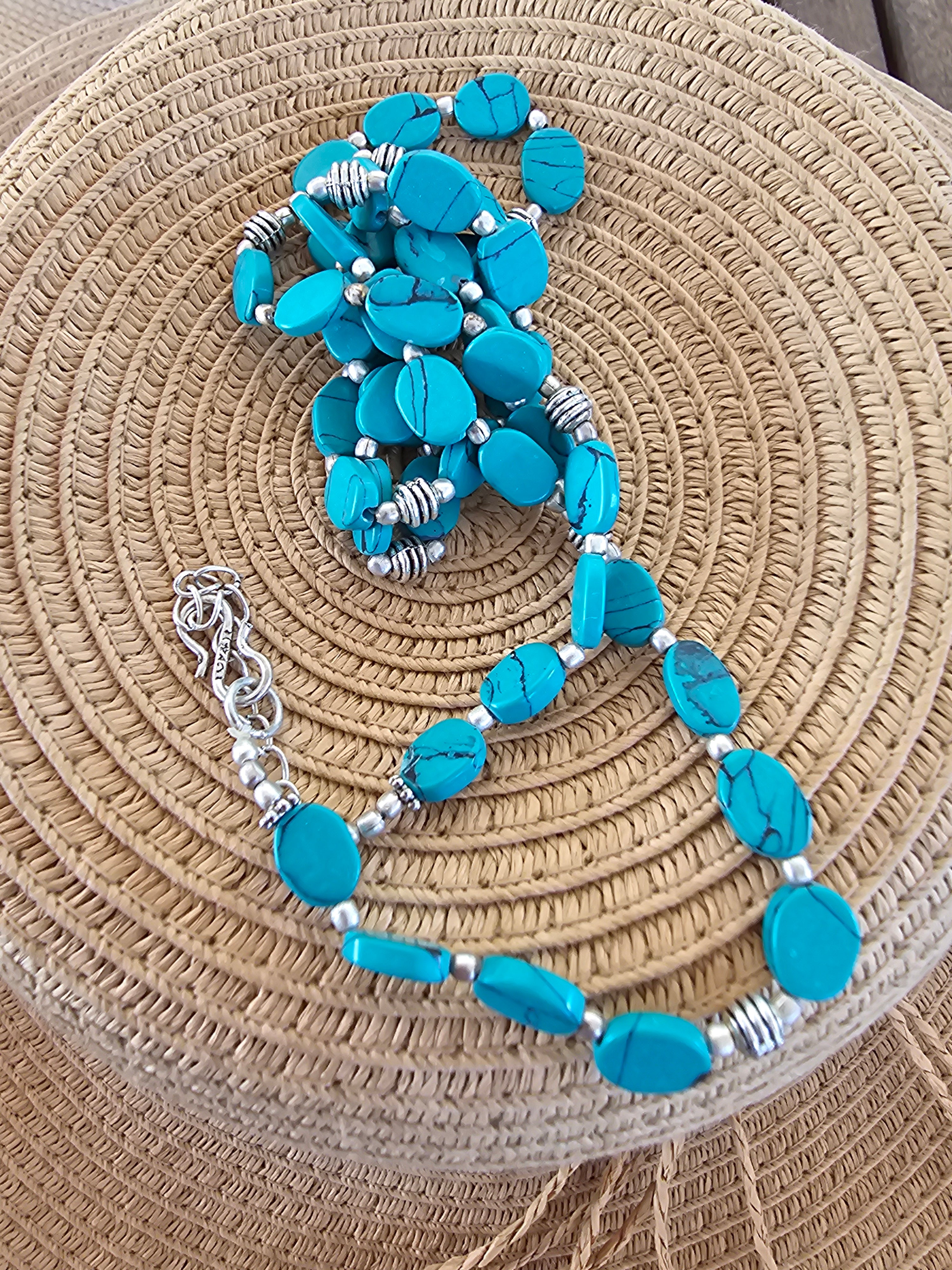 Collar turquesa