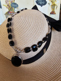 Collar elegante negro