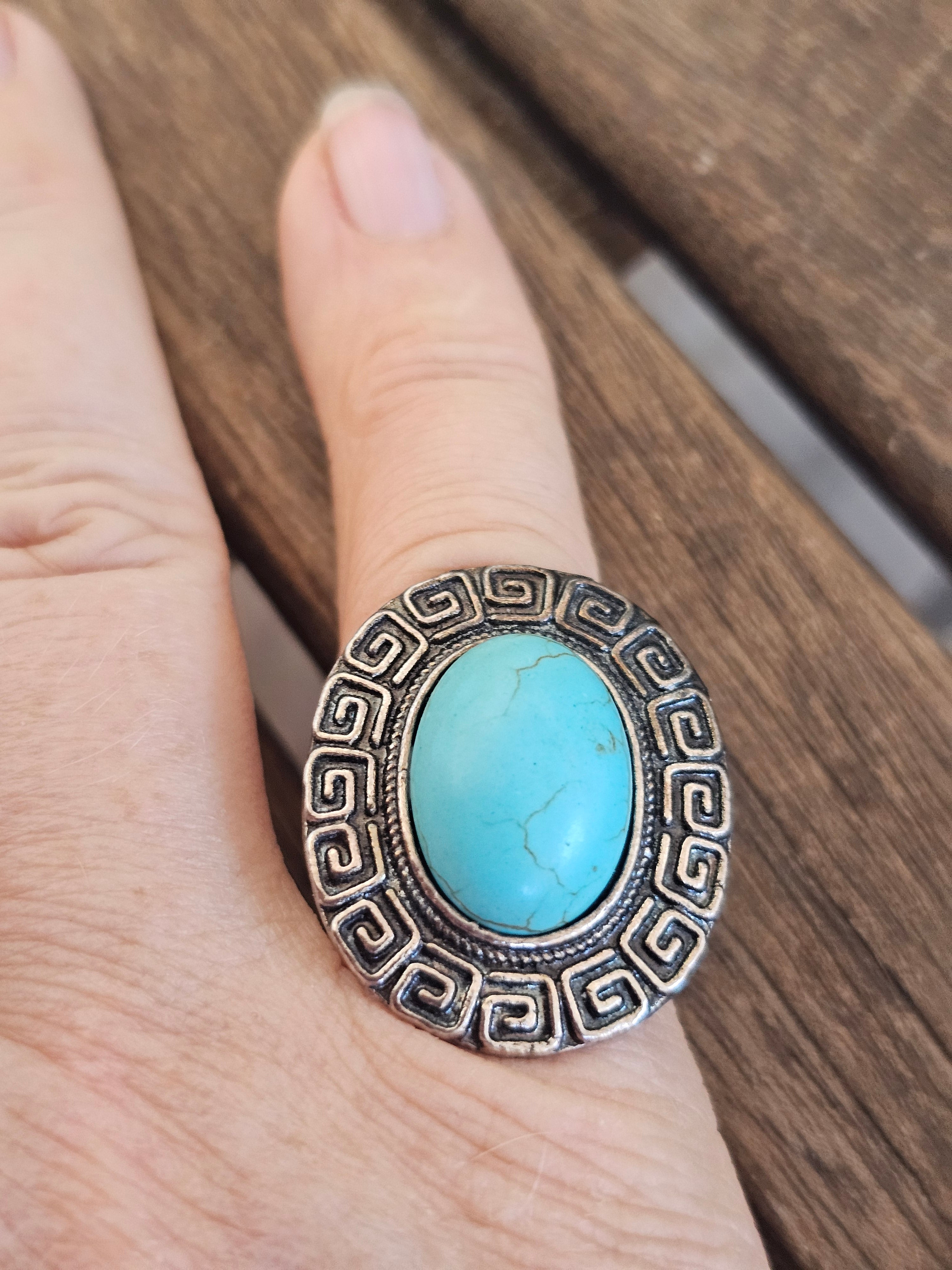 Espectacular anillo bohemio
