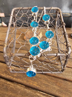 Lindo collar azul  para cualquier ocasión