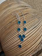 Lindo collar azul  para cualquier ocasión