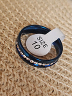 Anillo con cristales, varios colores