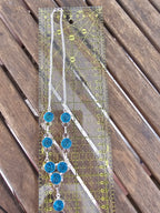 Lindo collar azul  para cualquier ocasión