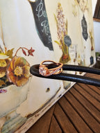 Lindo anillo de color oro rosa
