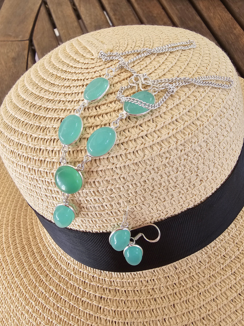 Conjuntos de collar y pendientes