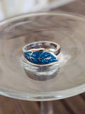 Lindo anillo estilo hoja