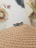 Lindo anillo con dos colores
