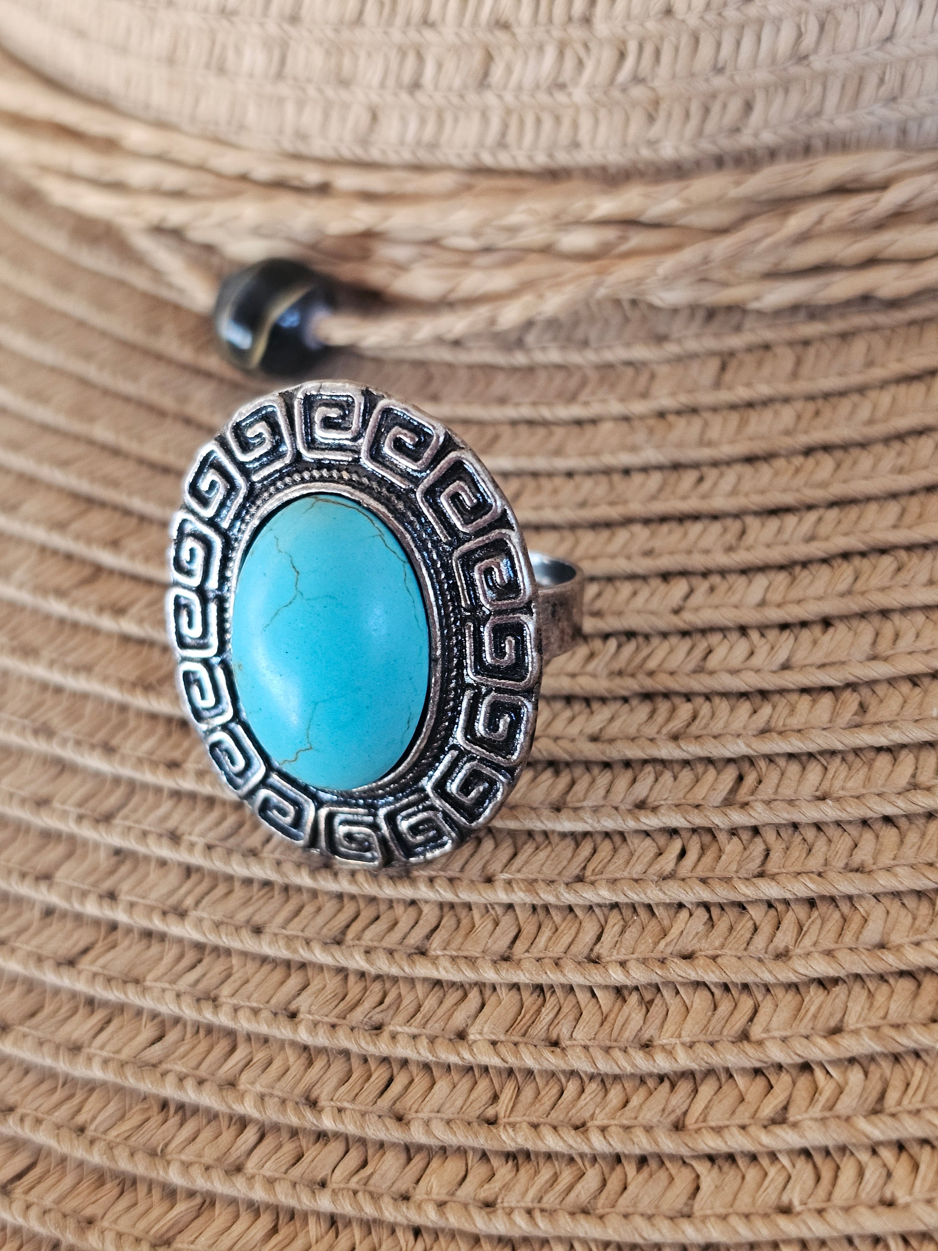 Espectacular anillo bohemio