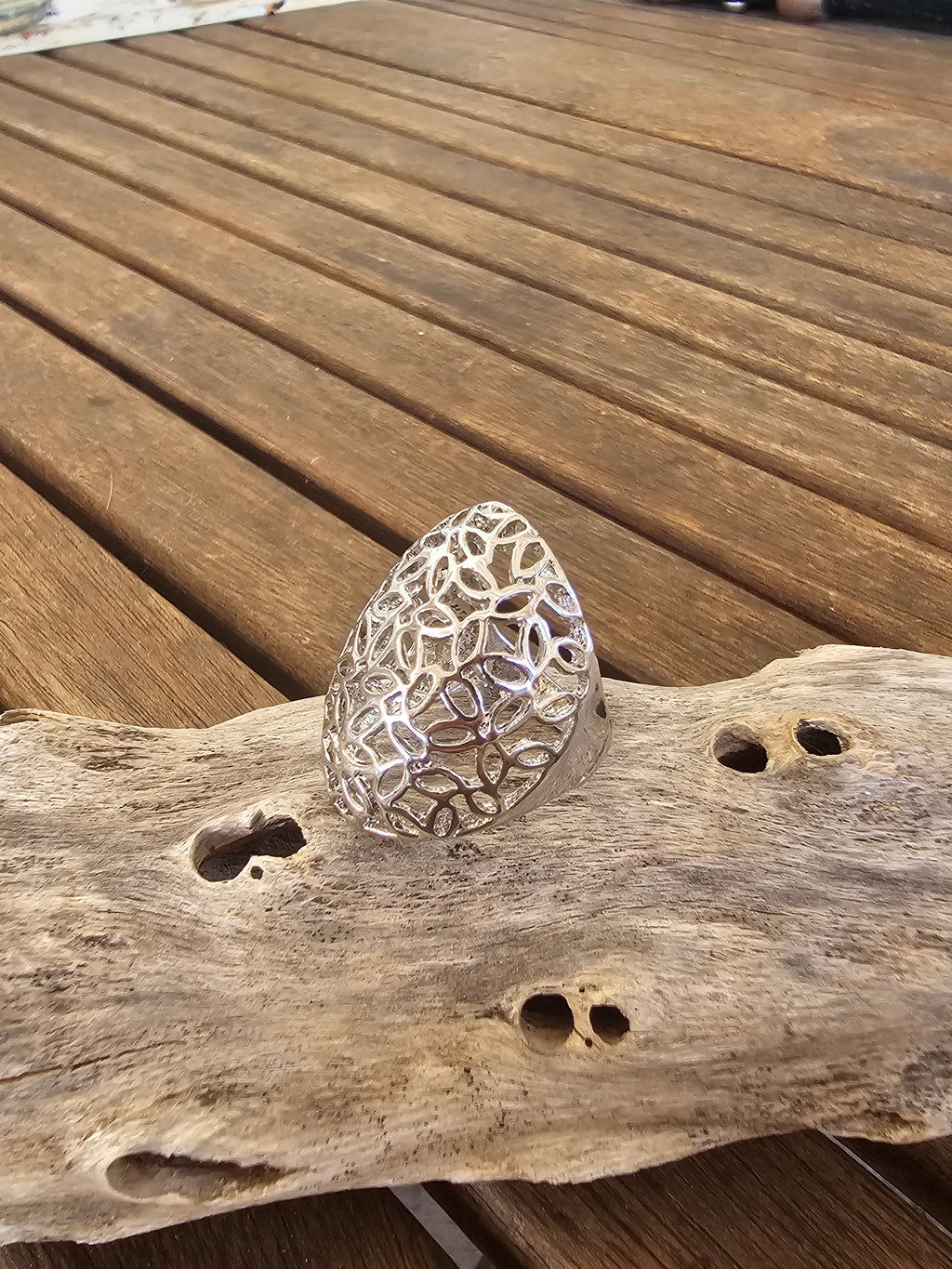 Magnífico anillo de statement