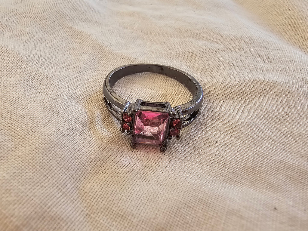 Anillos clásicos con piedra cristal de varios colores