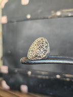 Magnífico anillo de statement