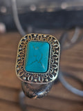 Cuadrado anillo bohemio