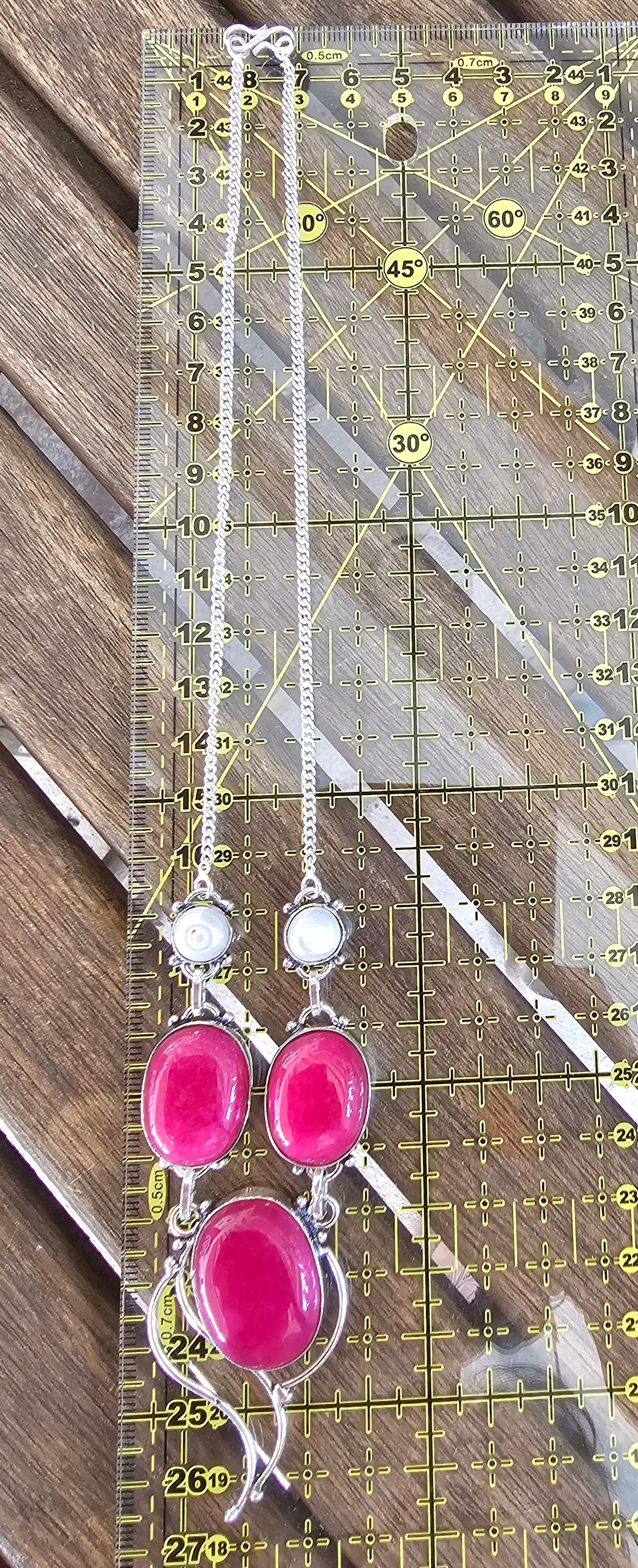 Romántico collar lavalier