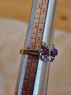 Un anillo en forma de mariposa