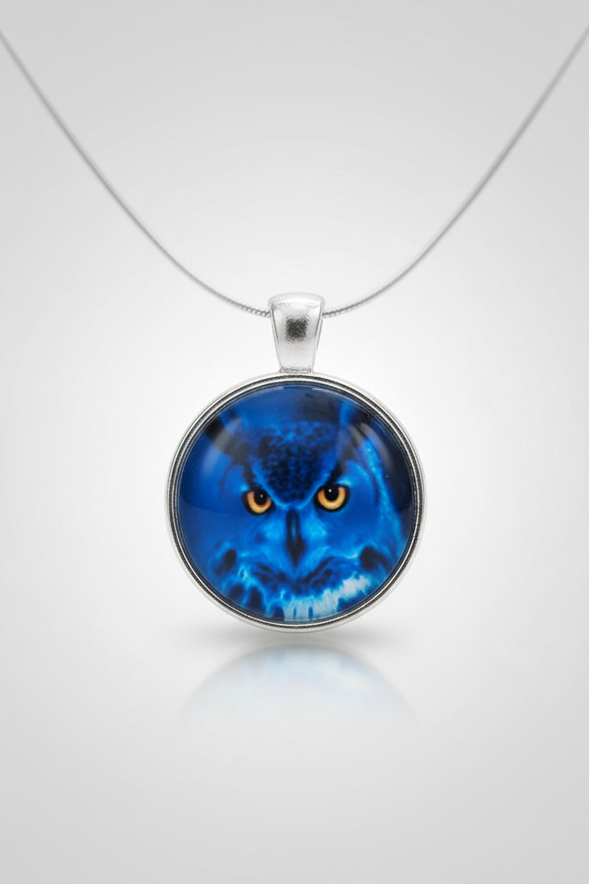 Búho azul