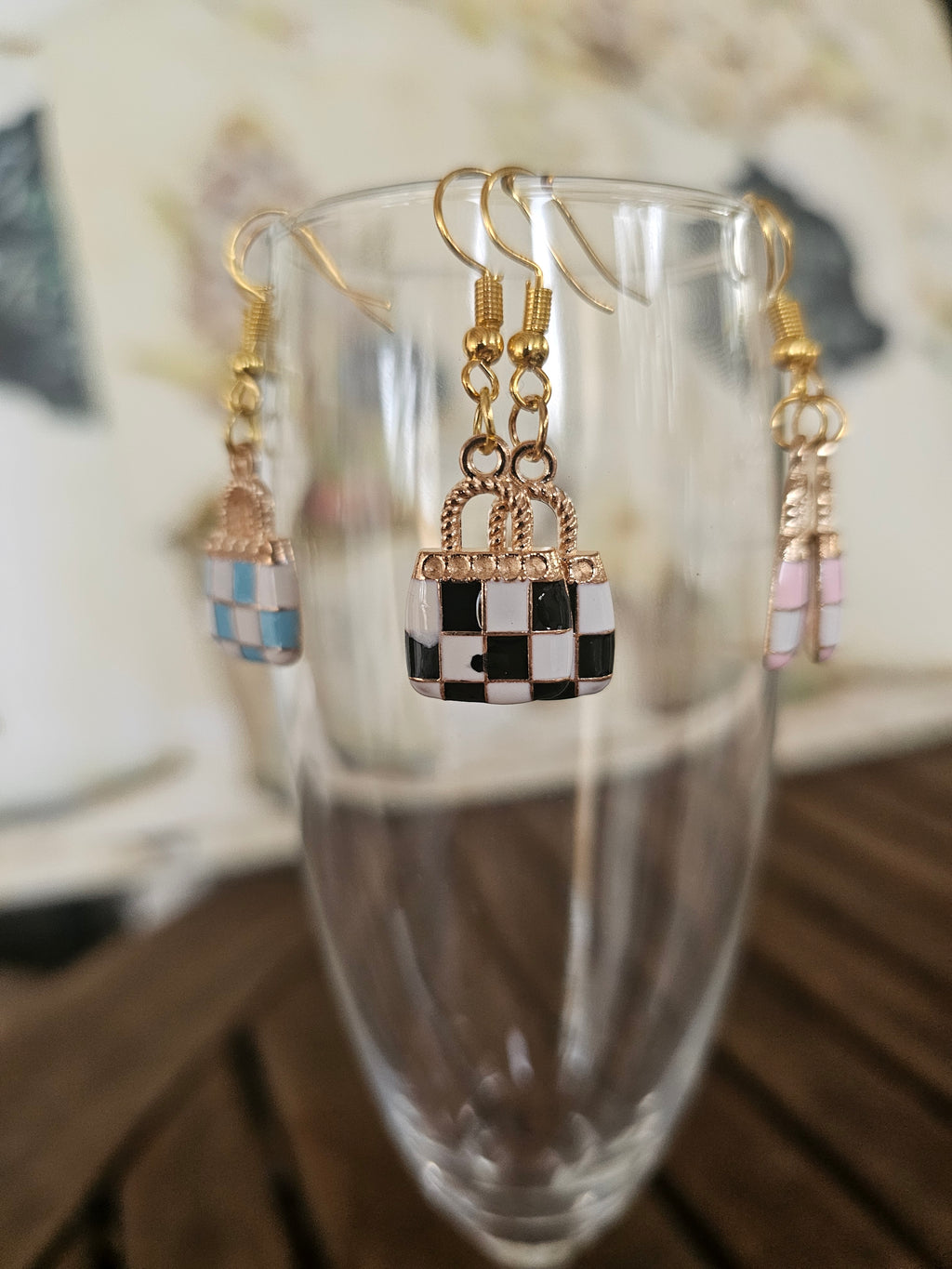 Pendientes de bolso