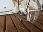 Collar de Cordón Negro con Colgante de Mariquita y Cuentas de Cristal Estilo Pandora