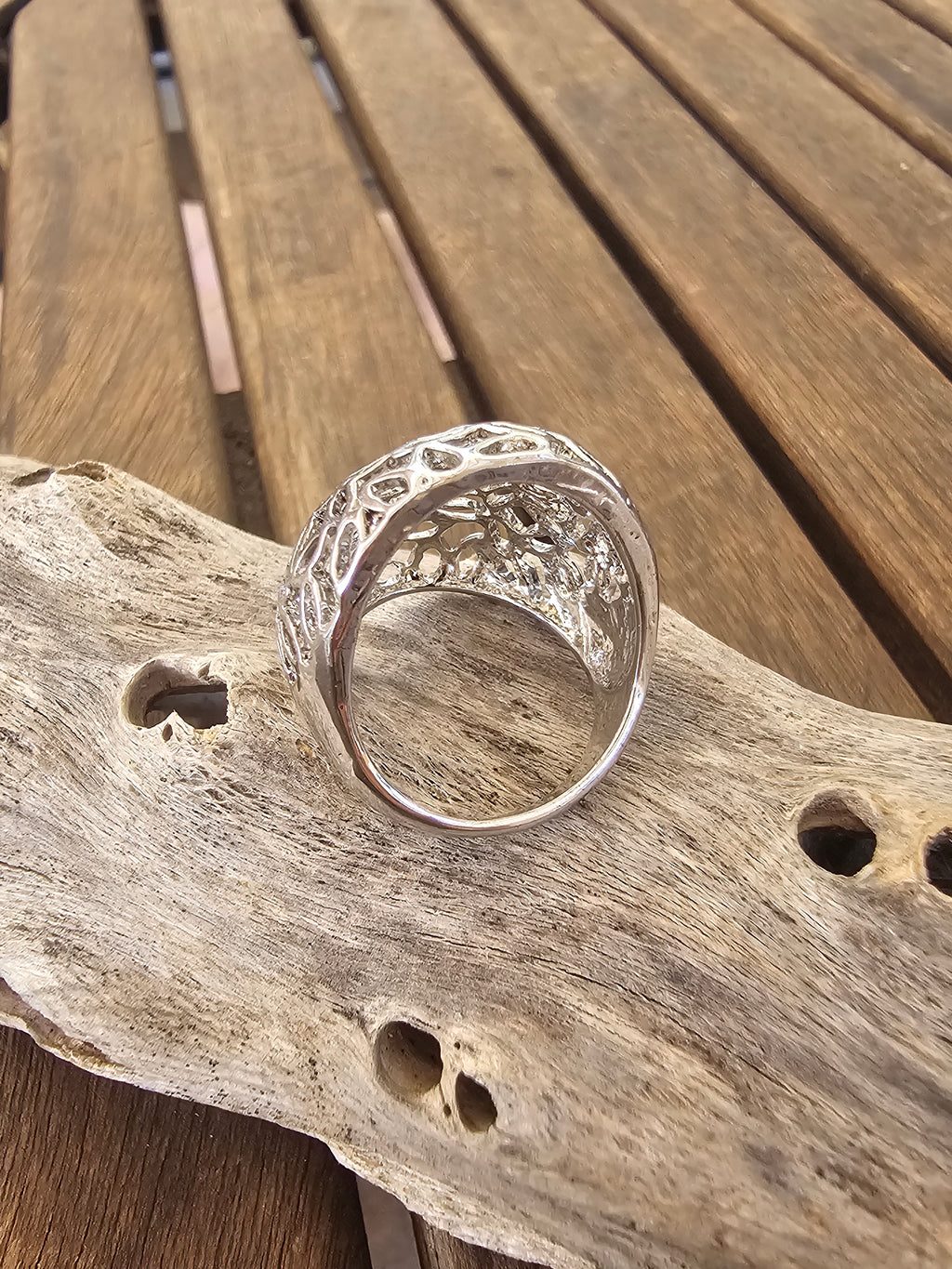 Magnífico anillo de statement
