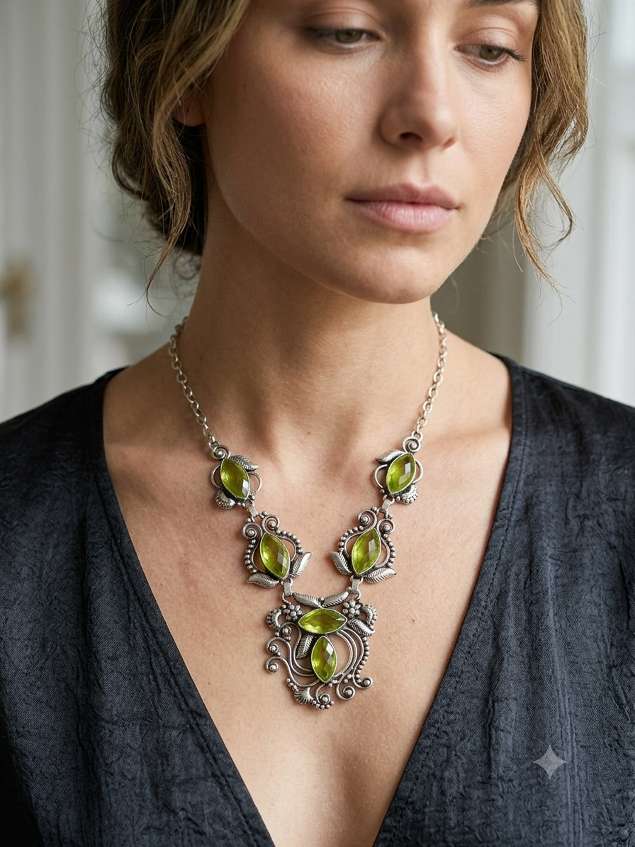 Collar delicado y elegante