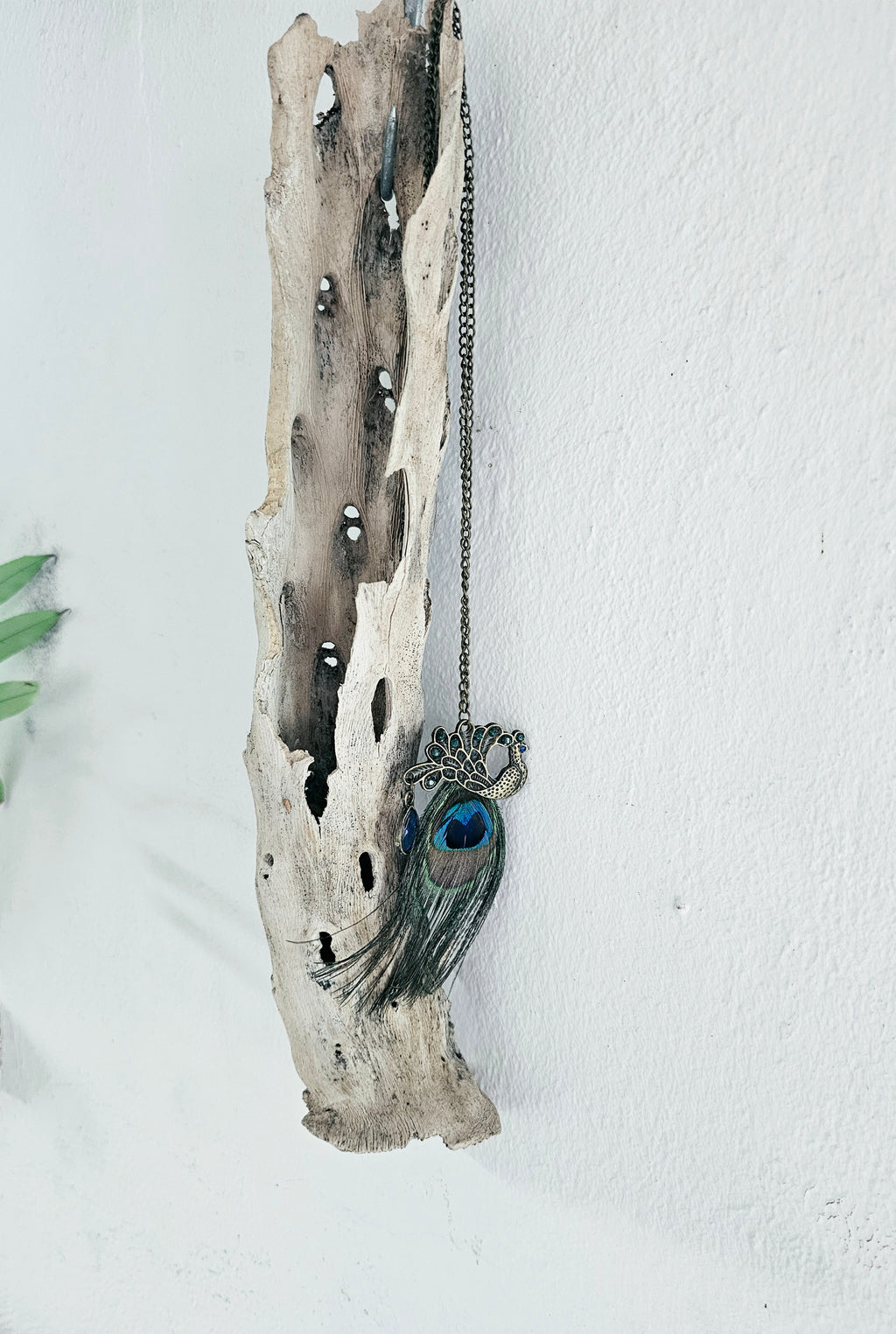 Colgante pavo real