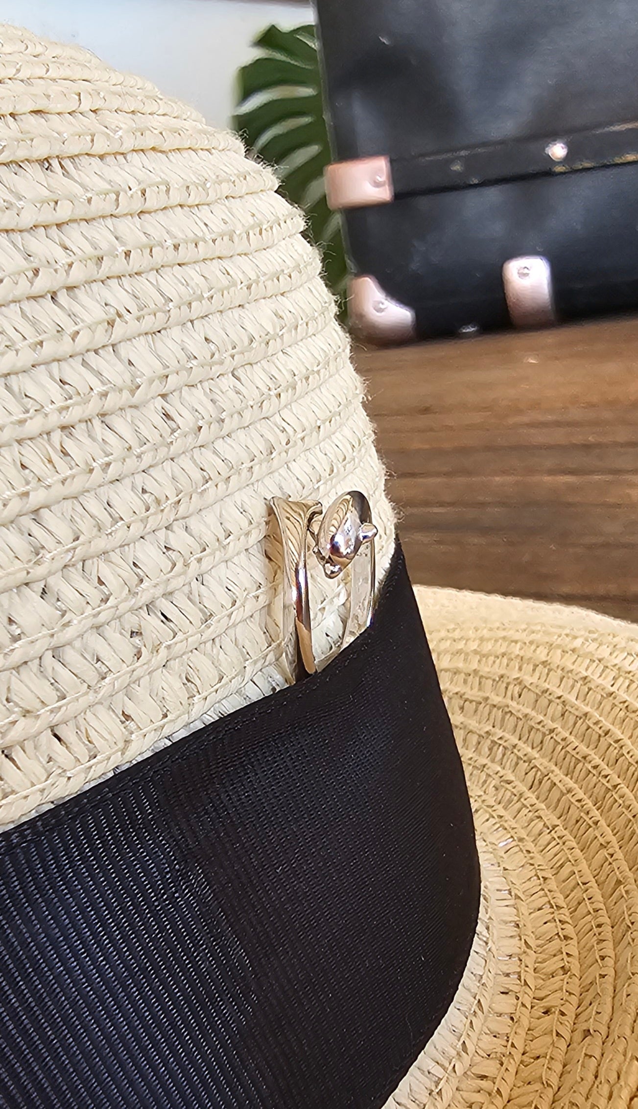 Delicado anillo de delfín