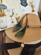 Peacock Feather Earrings