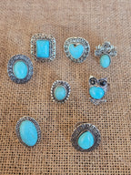 Llamativo anillo estilo bohemio