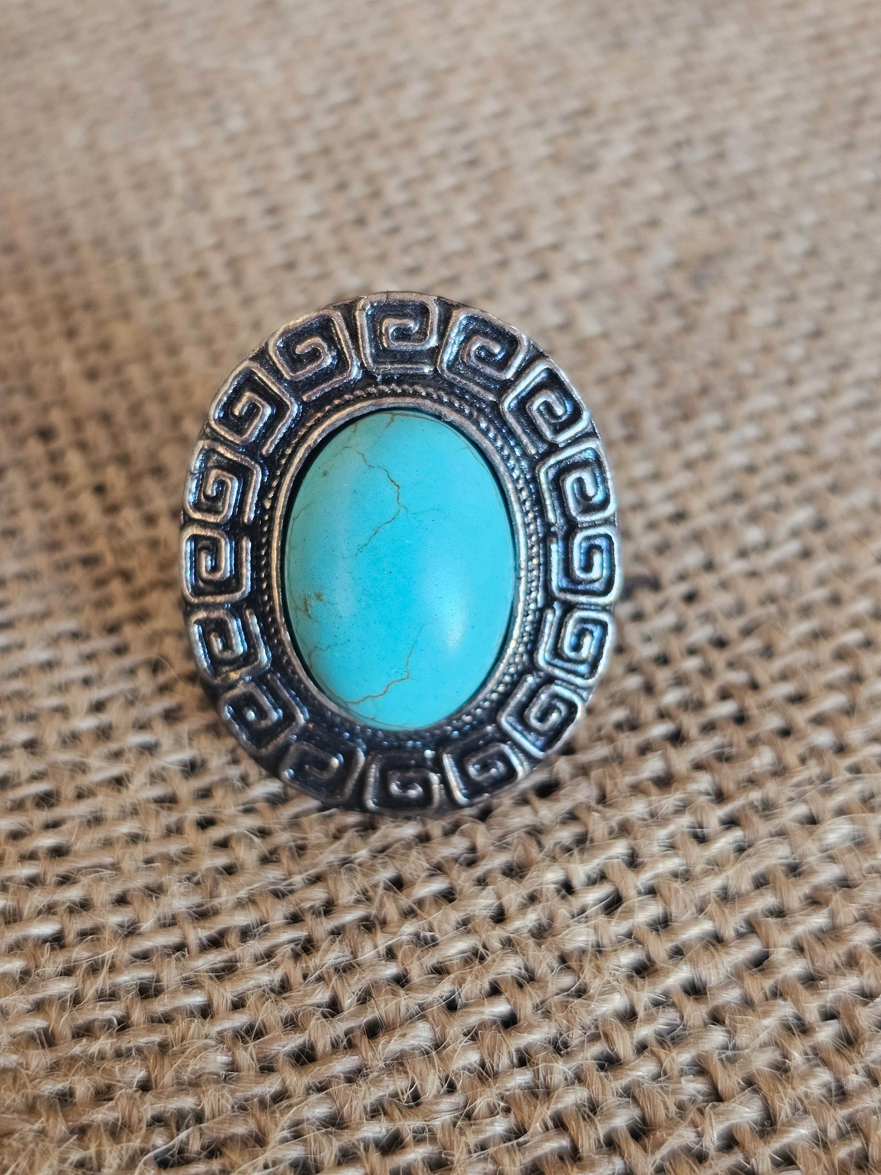Espectacular anillo bohemio