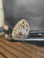 Magnífico anillo de statement