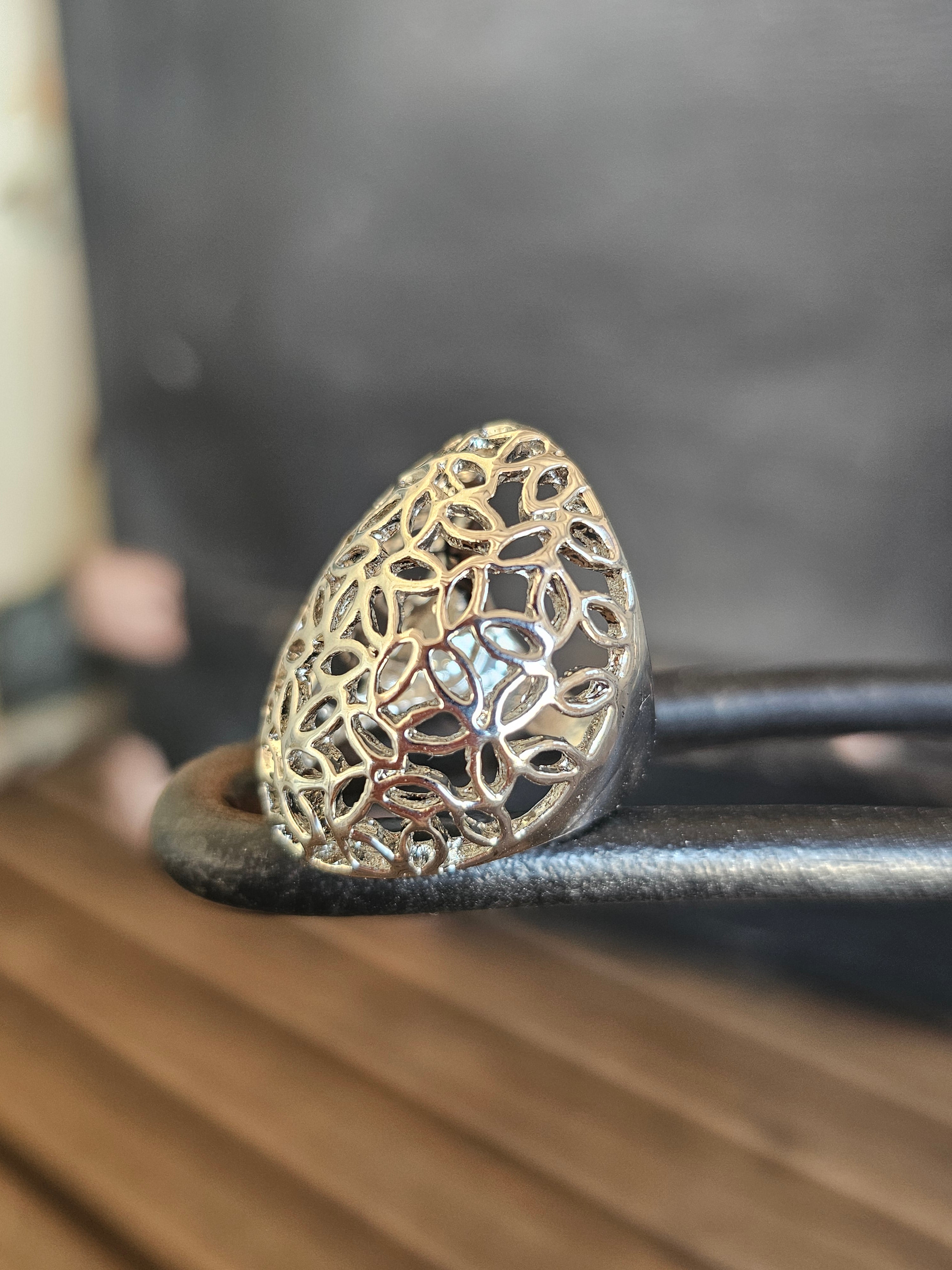 Magnífico anillo de statement