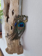 Colgante pavo real