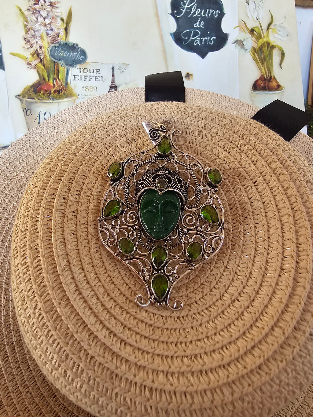 Colgante tipo indio magnífico SIN CADENA