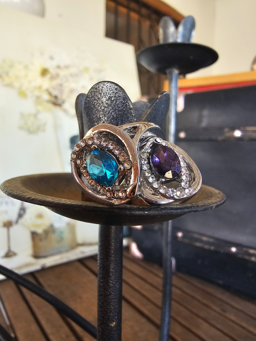 Vintage anillos diseño fantasia