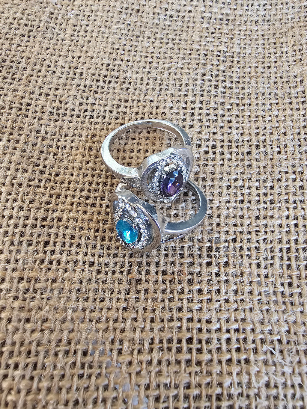 Vintage anillos diseño fantasia