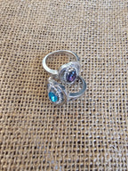 Vintage anillos diseño fantasia