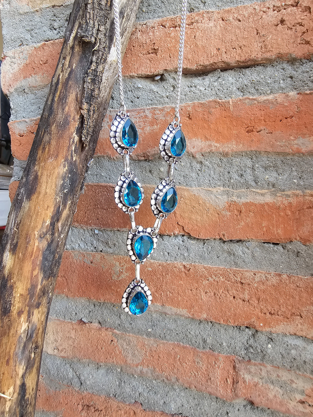 Lindo collar turquesa para cualquier ocasión