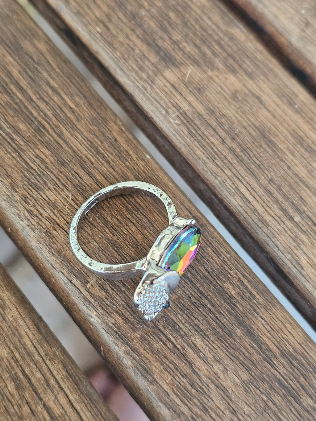 Divertido anillo en forma de elefante